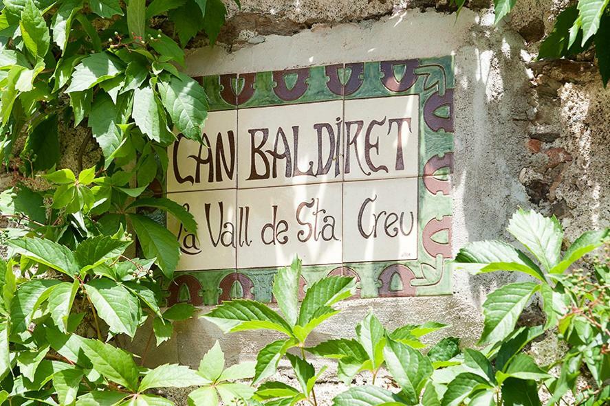 Can Baldiret Vall de Santa Creu Eksteriør billede